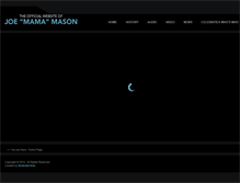 Tablet Screenshot of joemamamason.com